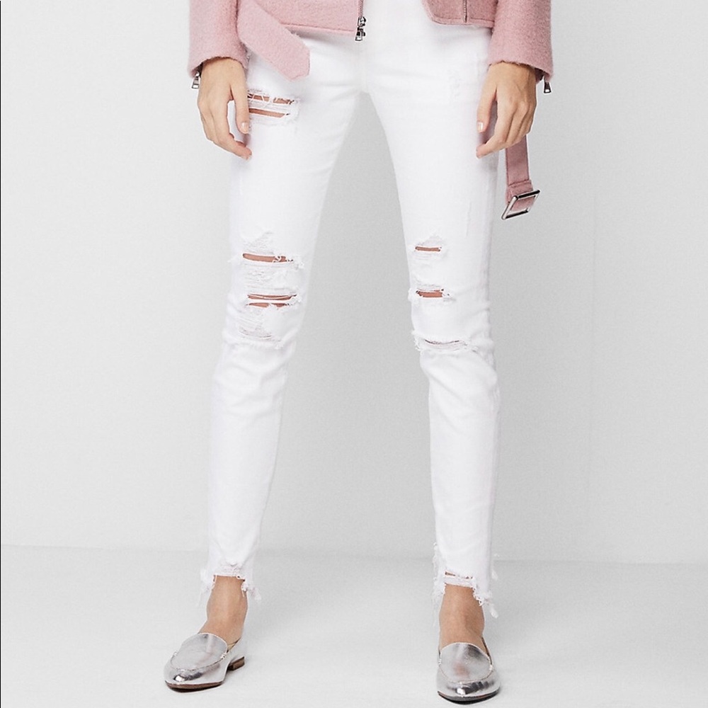 EXPRESS White denim